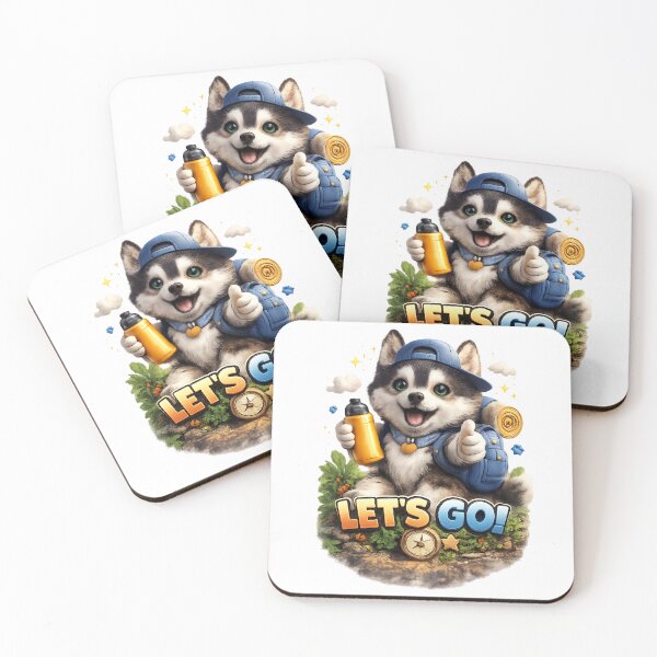 Item preview, Adventure Husky Puppy designed and sold by 2025dav.