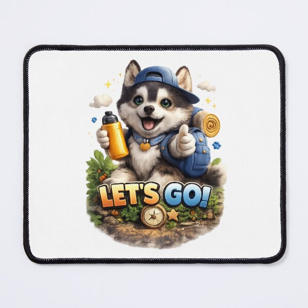 Item preview, Adventure Husky Puppy designed and sold by 2025dav.