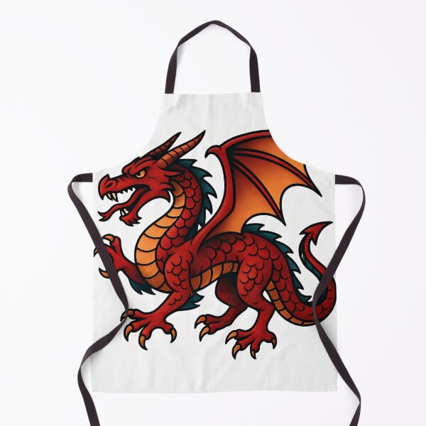 Item preview, Fierce Red Fire Dragon designed and sold by Amr Siam.