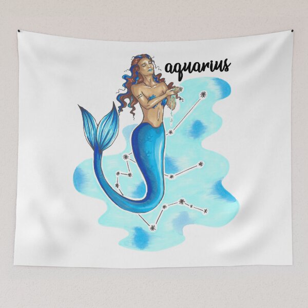 Item preview, Aquarius mermaid designed and sold by Elizabeth Weglein.