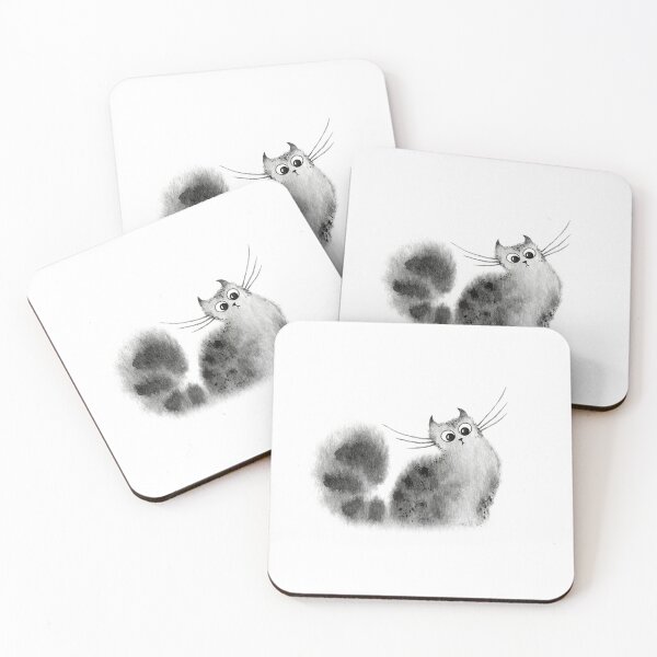 Item preview, Fuzzy Cat #1 designed and sold by Liubka.