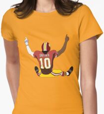 Robert Griffin III Celebration Women's Fitted T-Shirt