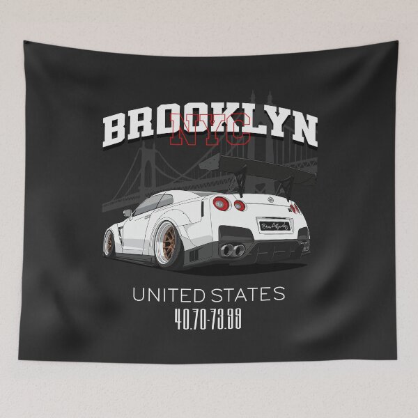 Item preview, Nissan GT-R35 Brooklyn NYC designed and sold by BronArtworks.