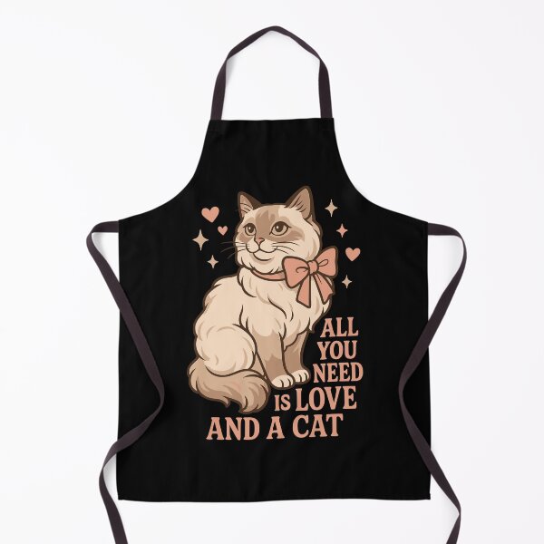 Item preview, All You Need Is Love and a Cat Elegant Bow Cat Shirt designed and sold by WhiskerlyGfx.