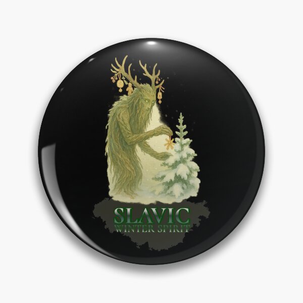 Item preview, Slavic Winter Spirit - Forest Guardian of Winter designed and sold by Kotalo.