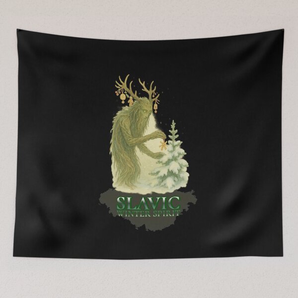 Item preview, Slavic Winter Spirit - Forest Guardian of Winter designed and sold by Kotalo.