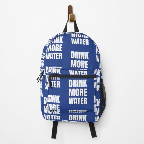 Item preview, Drink More Water Minimal Typography Design – Hydration Reminder Quote Sticker & T-Shirt designed and sold by thoratsdesign.