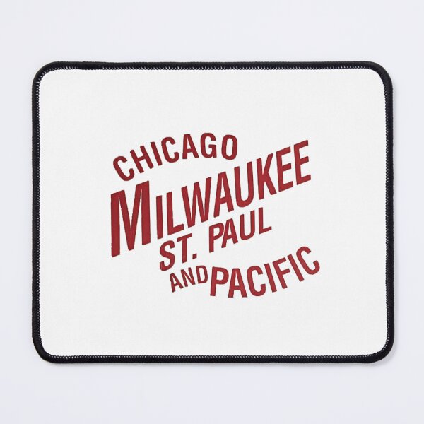 Item preview, Vintage Chicago Milwaukee and St Paul Railway - Electrified To Puget Sound designed and sold by QuayTradingCo.