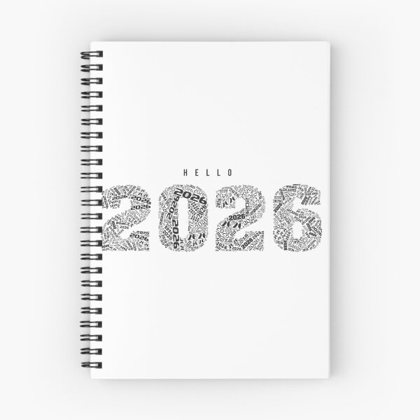 Item preview, Hello 2026 Typography Design – Modern New Year Celebration Art designed and sold by PixelWaveBD.