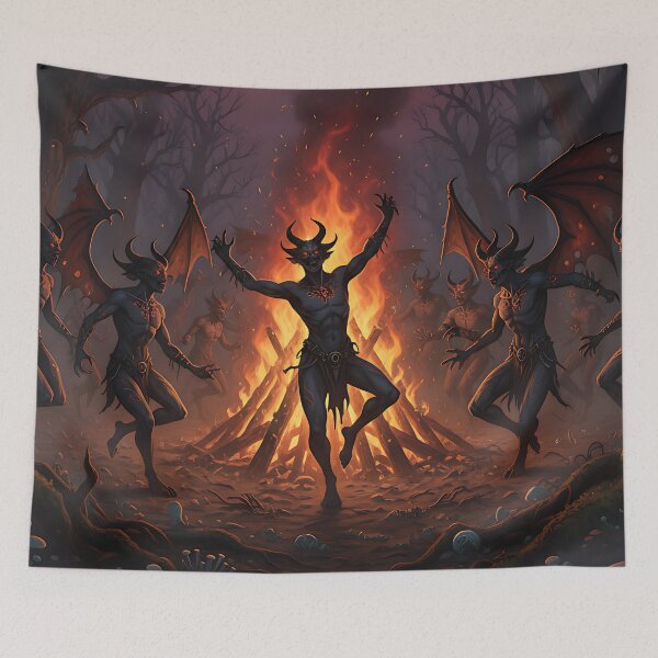Item preview, Dancing Demons designed and sold by AbsoluteAI.