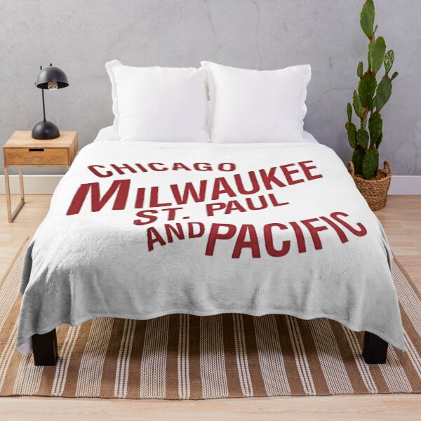 Item preview, Vintage Chicago Milwaukee and St Paul Railway - Electrified To Puget Sound designed and sold by QuayTradingCo.