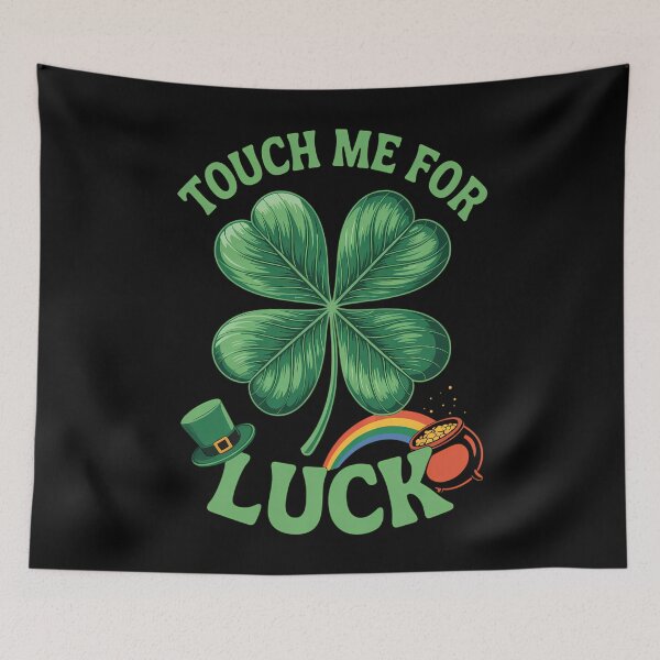 Item preview, St Patrick Day Four Leaf Clover Leprechaun designed and sold by tiemacopaxer.