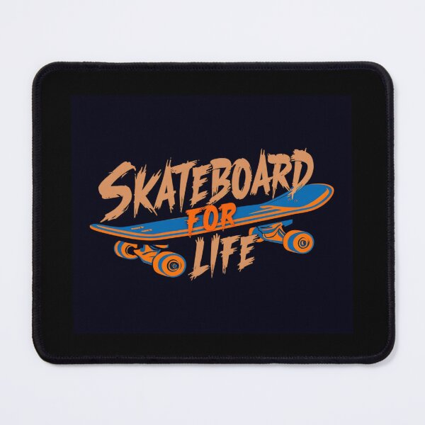 Item preview, Bold Skateboard Art – “Skateboard for Life” Graphic for Skaters, Streetwear, Posters & Gifts designed and sold by Bright Nest Studio.