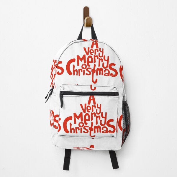 Item preview, A Very Merry Christmas Typography - Bold Red Holiday Quote Festive Text designed and sold by DesignArtist.ia.
