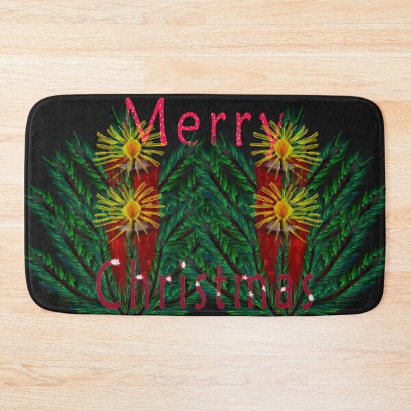 Artikelvorschau, Christmas Candle Illustration with Pine Branches entworfen und verkauft von DCSMKreativ.