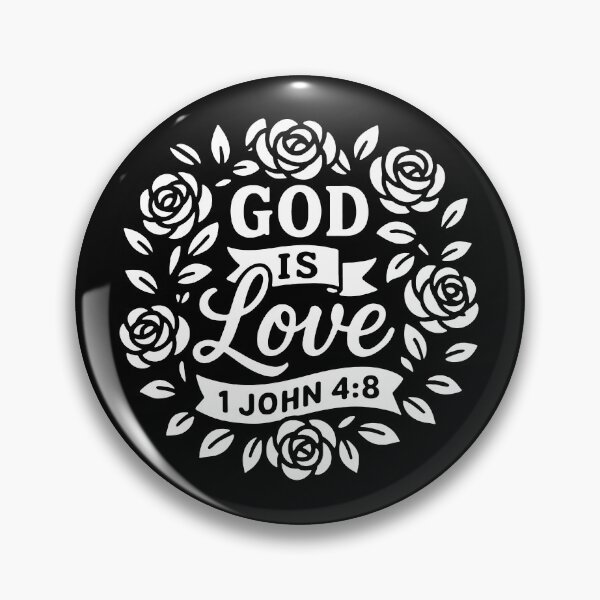 Item preview, 1 John 4:8 God is Love designed and sold by plushism.