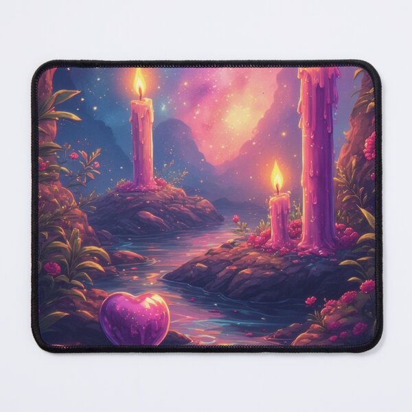 Item preview, Candlelight in the romantic flow of love designed and sold by Mianku | Für das Leben.