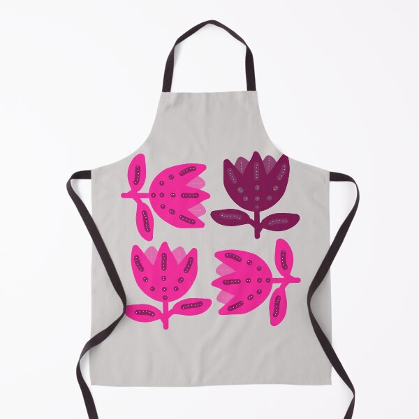 Item preview, Composition of stylized tulips in ethnic style designed and sold by ZorianArt.