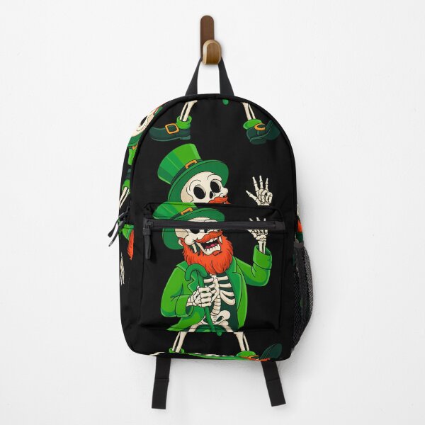 Item preview, St Patrick_s Day Leprechaun Skull designed and sold by tiemacopaxer.