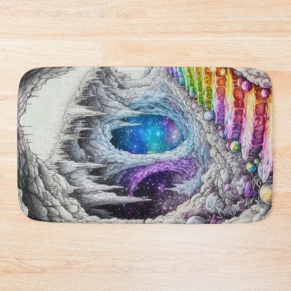 Item preview, Rainbow Stairway to the Cosmic Cave Opening designed and sold by Mianku | Für das Leben.