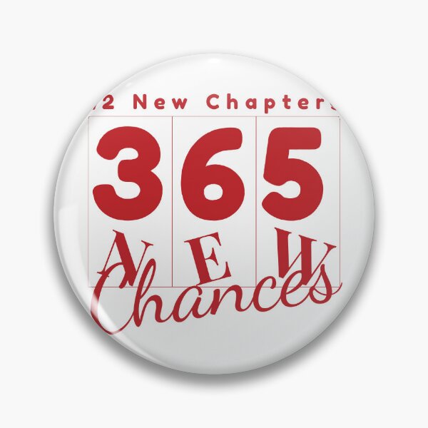 Item preview, 12 New Chapters 365 New Chances Design – New Year Motivation Typography designed and sold by PixelWaveBD.