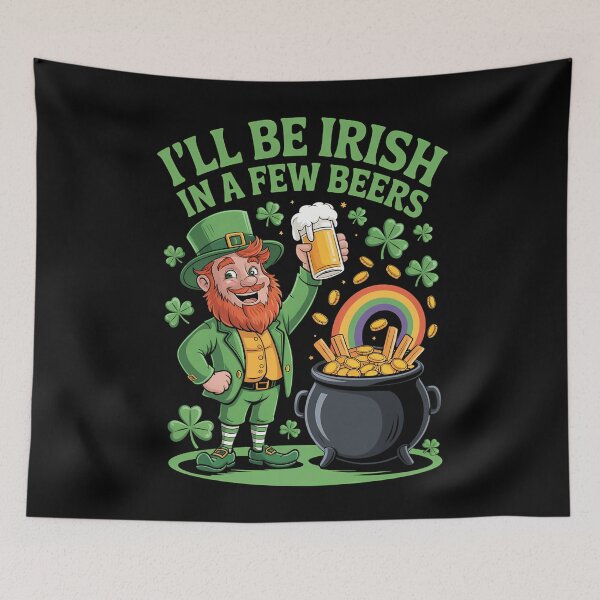 Item preview, St Patrick_s Day Lucky Shamrock Leprechaun designed and sold by lilensgavadur.