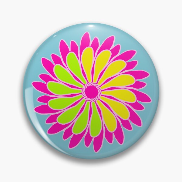 Item preview, Bright Floral Mandala – Colorful Modern Flower Art designed and sold by MysticPurpleHue.