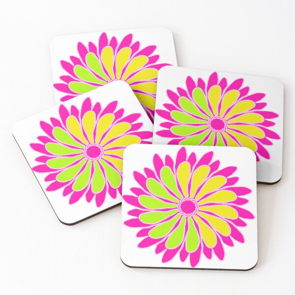 Item preview, Bright Floral Mandala – Colorful Modern Flower Art designed and sold by MysticPurpleHue.