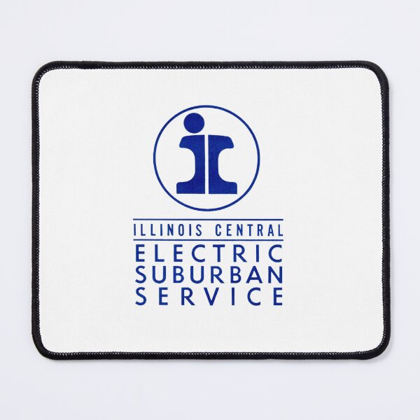Item preview, Vintage Illinois Central Railroad - Electric Suburban Service designed and sold by QuayTradingCo.