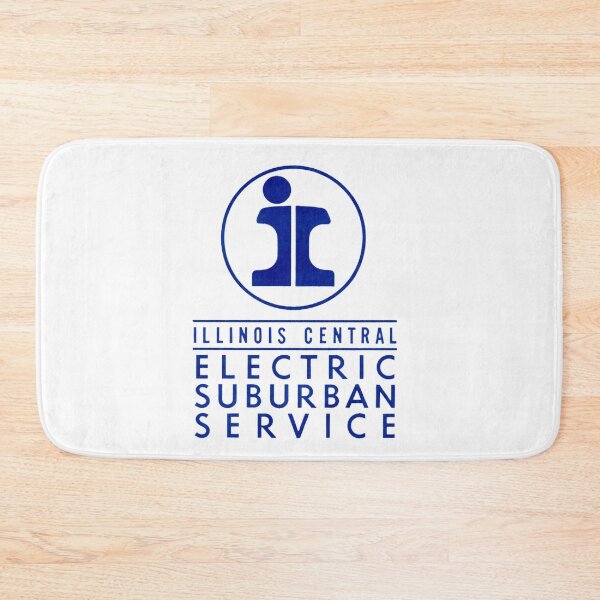 Item preview, Vintage Illinois Central Railroad - Electric Suburban Service designed and sold by QuayTradingCo.
