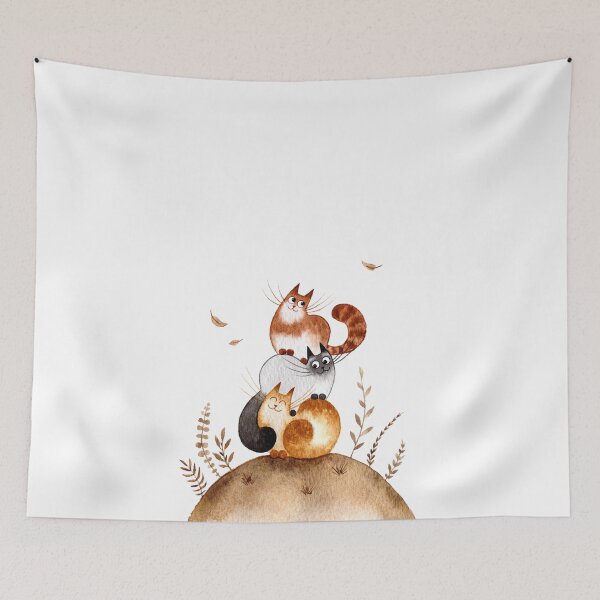 Item preview, Cat trio designed and sold by Liubka.