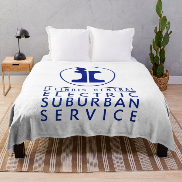 Item preview, Vintage Illinois Central Railroad - Electric Suburban Service designed and sold by QuayTradingCo.