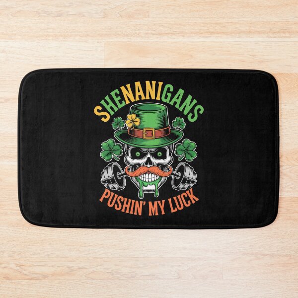 Item preview, St Patricks Day Funny Workout Leprechaun Lifting Lucky Irish designed and sold by lilensgavadur.