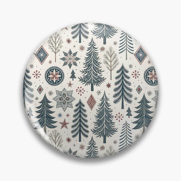 Item preview, Winter Folk Symbols | Cozy Nordic Folk Art designed and sold by Shuga-Design.