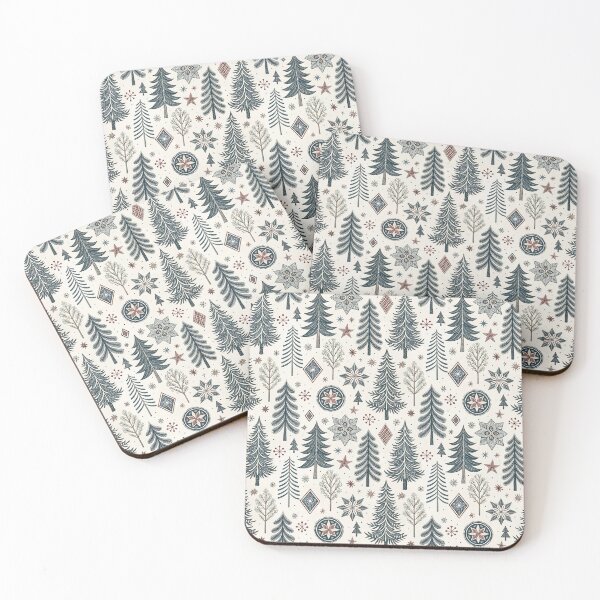 Item preview, Winter Folk Symbols | Cozy Nordic Folk Art designed and sold by Shuga-Design.