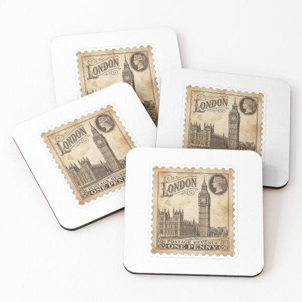 Item preview, London postal stamp designed and sold by hunteroflions.