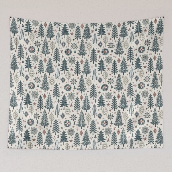 Item preview, Winter Folk Symbols | Cozy Nordic Folk Art designed and sold by Shuga-Design.