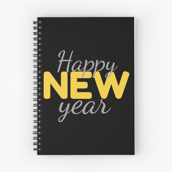 Item preview, Happy New Year Typography Design – Festive Celebration Lettering Art designed and sold by PixelWaveBD.