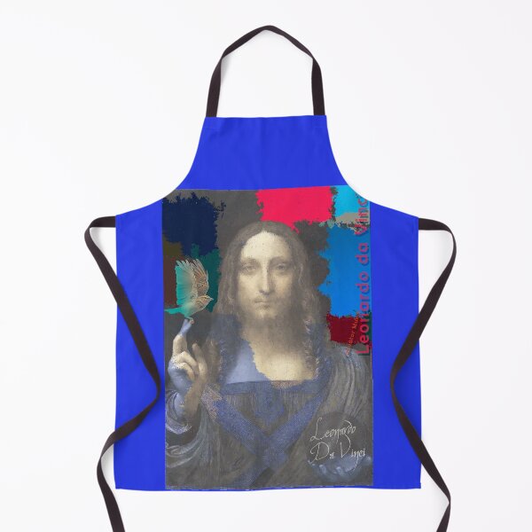 Item preview, Leonardo Da Vinci's Salvator Mundi and Lark Bird (Pop Art by ACCI) designed and sold by VanyssaGraphics.