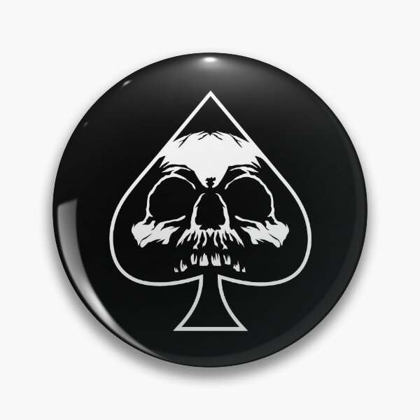 Item preview, Ace of Spades Skull designed and sold by M3EX.