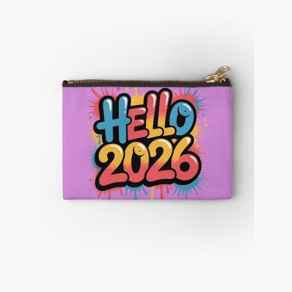 Item preview, Hola 2026 Diseño de tipografía de graffiti colorido de Año Nuevo designed and sold by Kruti Collection.