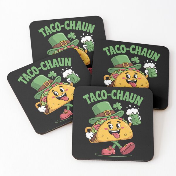 Item preview, St. Patrick_s Day Drinking Leprechaun Taco designed and sold by lilensgavadur.