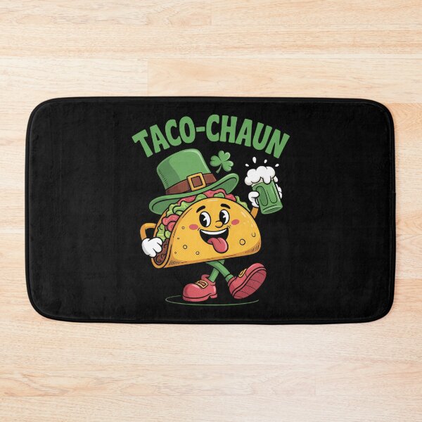 Item preview, St. Patrick_s Day Drinking Leprechaun Taco designed and sold by lilensgavadur.