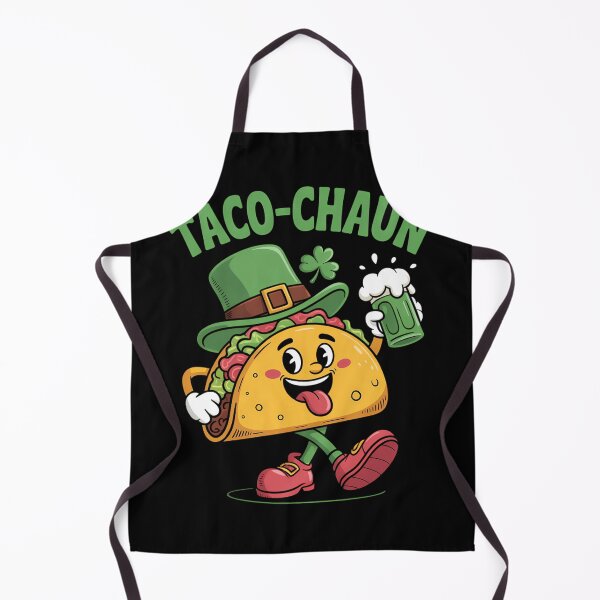 Item preview, St. Patrick_s Day Drinking Leprechaun Taco designed and sold by lilensgavadur.