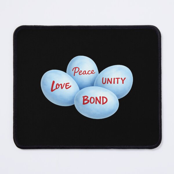 Item preview, Love Peace Unity Bond Eggs designed and sold by annenambiro.