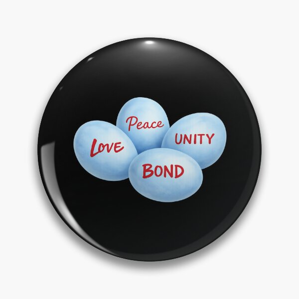 Item preview, Love Peace Unity Bond Eggs designed and sold by annenambiro.