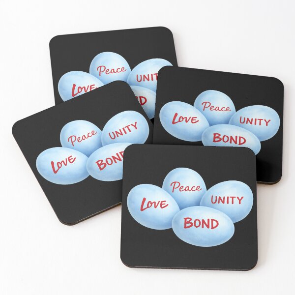 Item preview, Love Peace Unity Bond Eggs designed and sold by annenambiro.