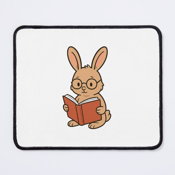 Item preview, Smart Bunny Reader designed and sold by luckyyouth.