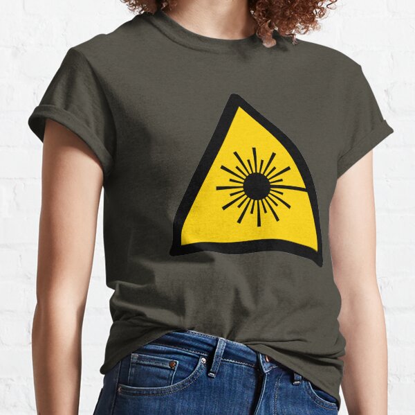 Warning Laser Radiation Classic T-Shirt