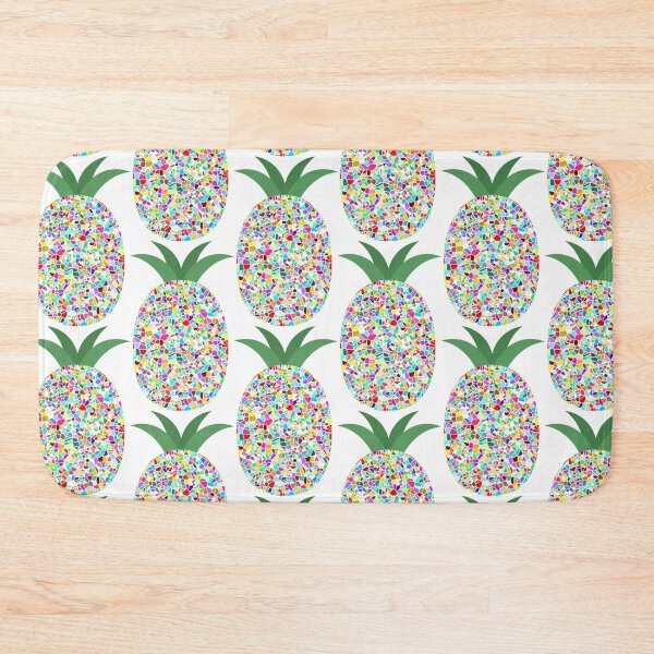 Item preview, Glitter Pineapple Mosaic designed and sold by idledaze.